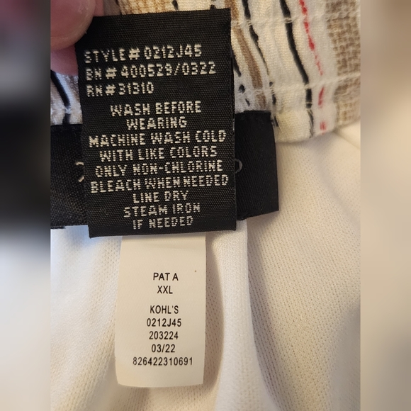 AB STUDIO Striped Button-Front Midi Skirt - Picture 6 of 6